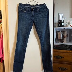 Abercrombie & Fitch Dark Blue Skinny Jeans